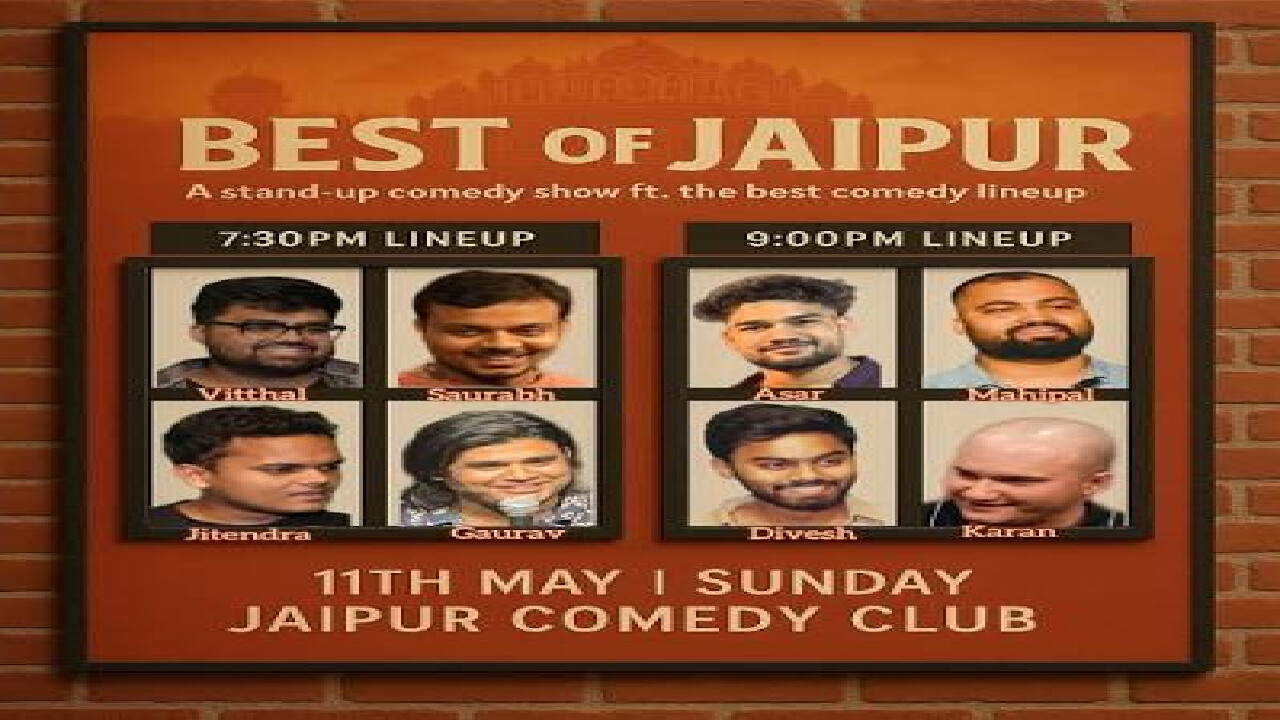 Jaipur Comedy Club: jaipur